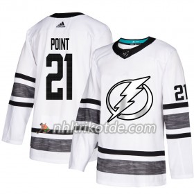 Tampa Bay Lightning Trikot Brayden Point 21 2019 All-Star Adidas Weiß Authentic - Herren